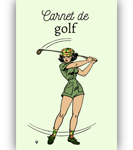 Carnet de golf - Fiche de score à compléter