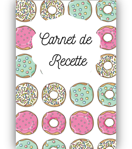 Carnet de recettes pour en rien oublier de vos recettes préférées !