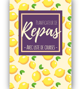 Planificateur de repas sur 1 an